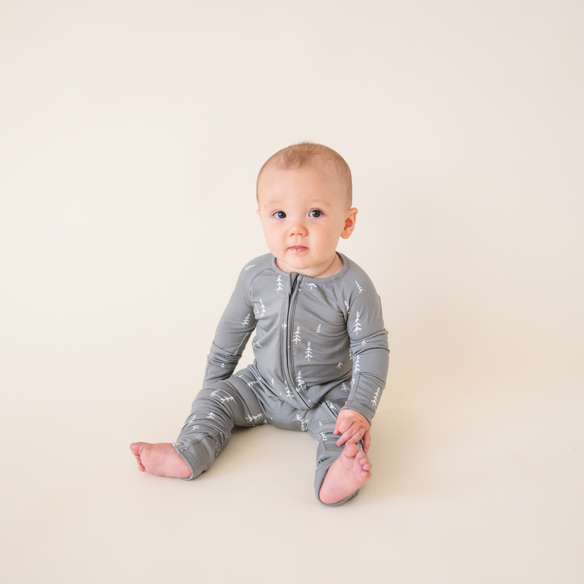 Bamboo 2-Way Convertible Zip Romper | Forest