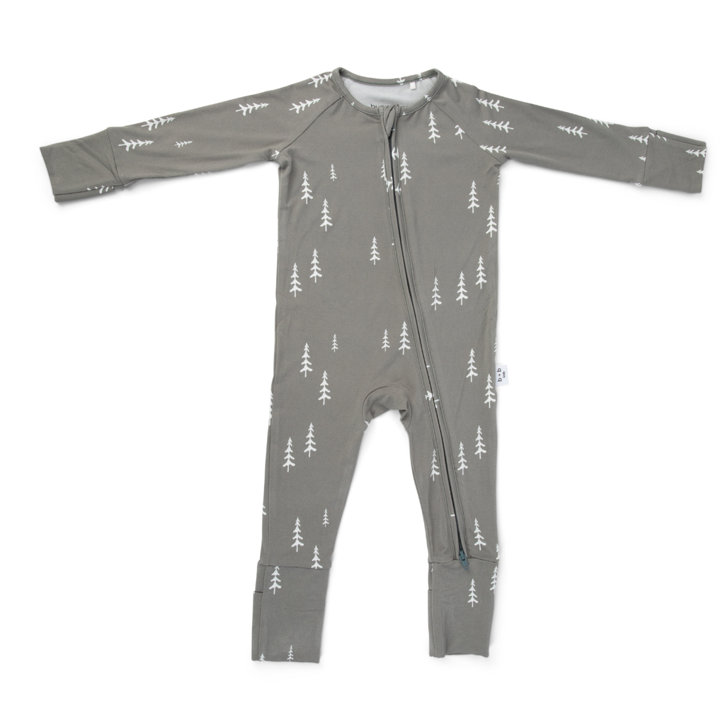 Bamboo 2-Way Convertible Zip Romper | Forest