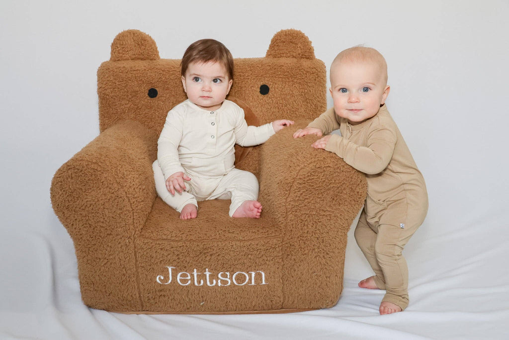 Long Sleeve Romper - Desert Tan