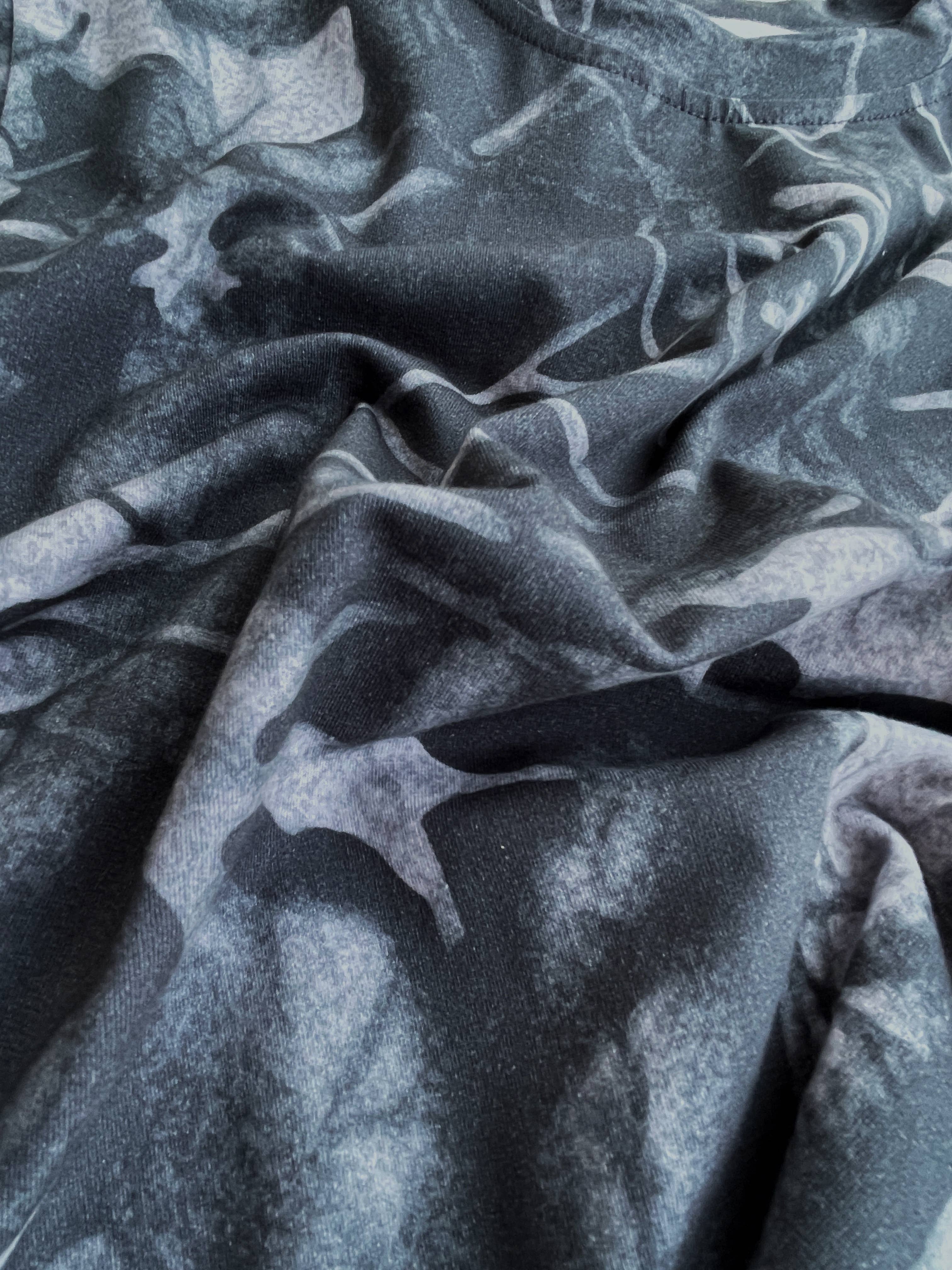 Toddler Camo Tee in Charcoal