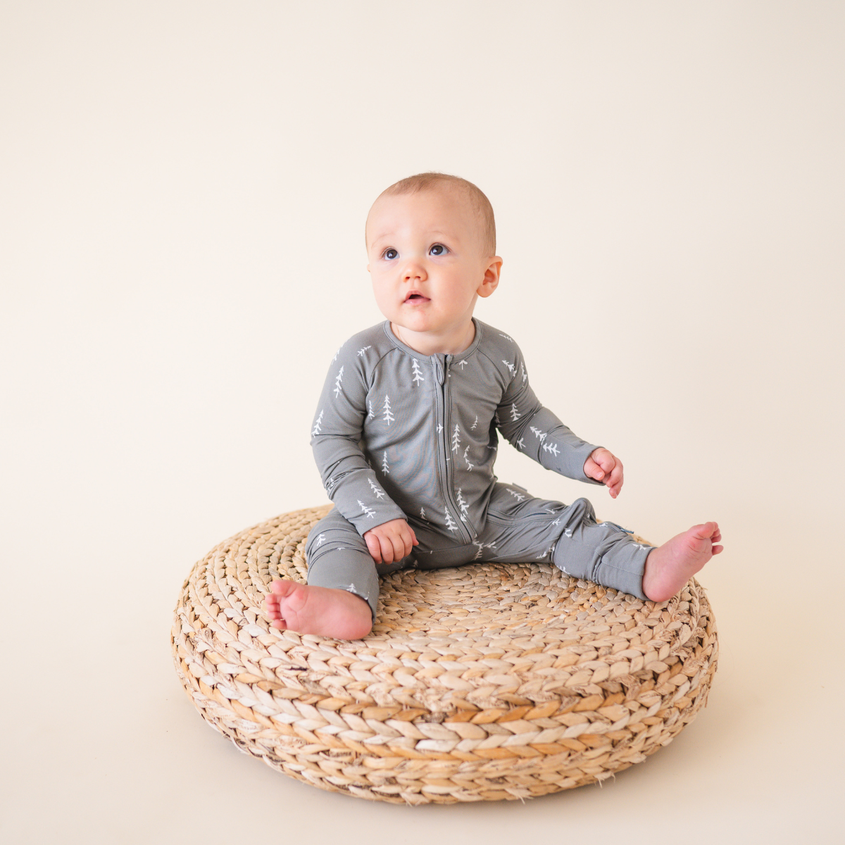 Bamboo 2-Way Convertible Zip Romper | Forest