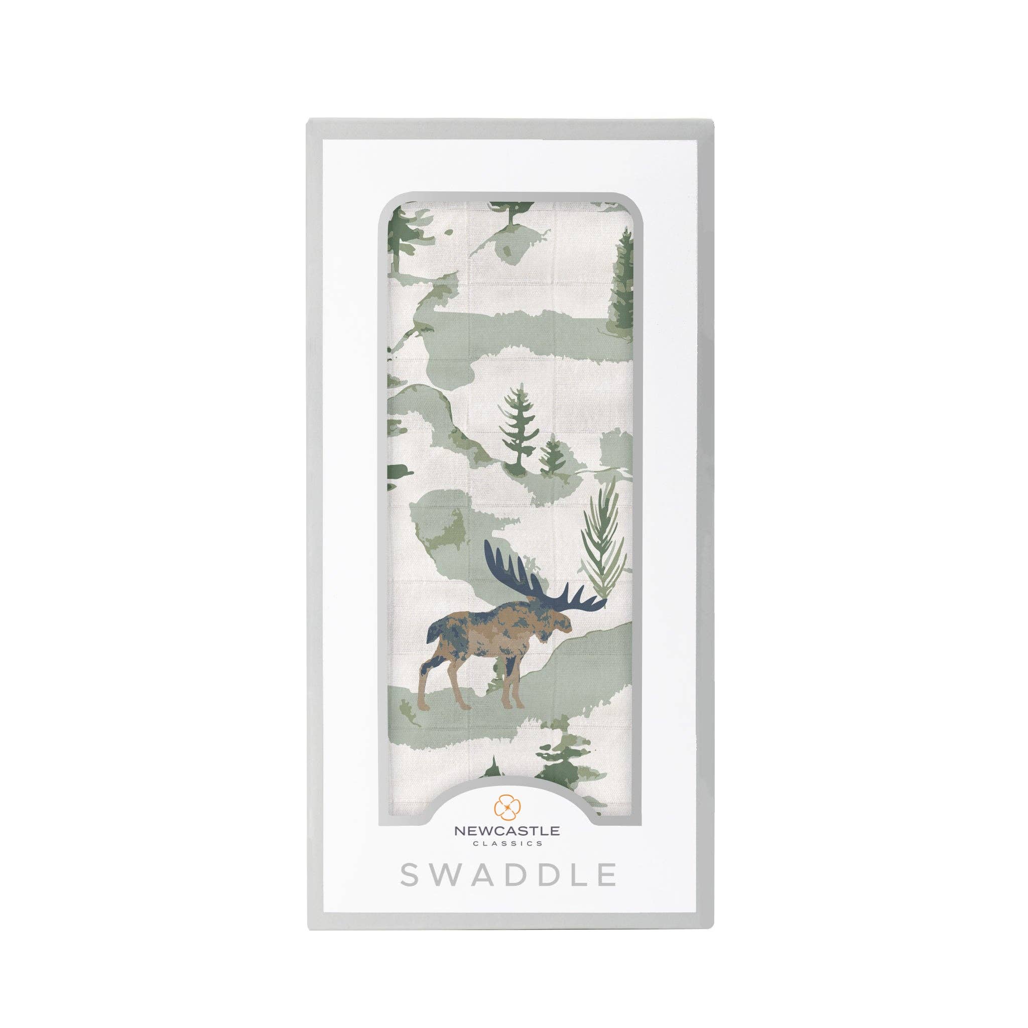Mountain Moose Swaddle