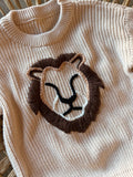 Lion Cream Sweater