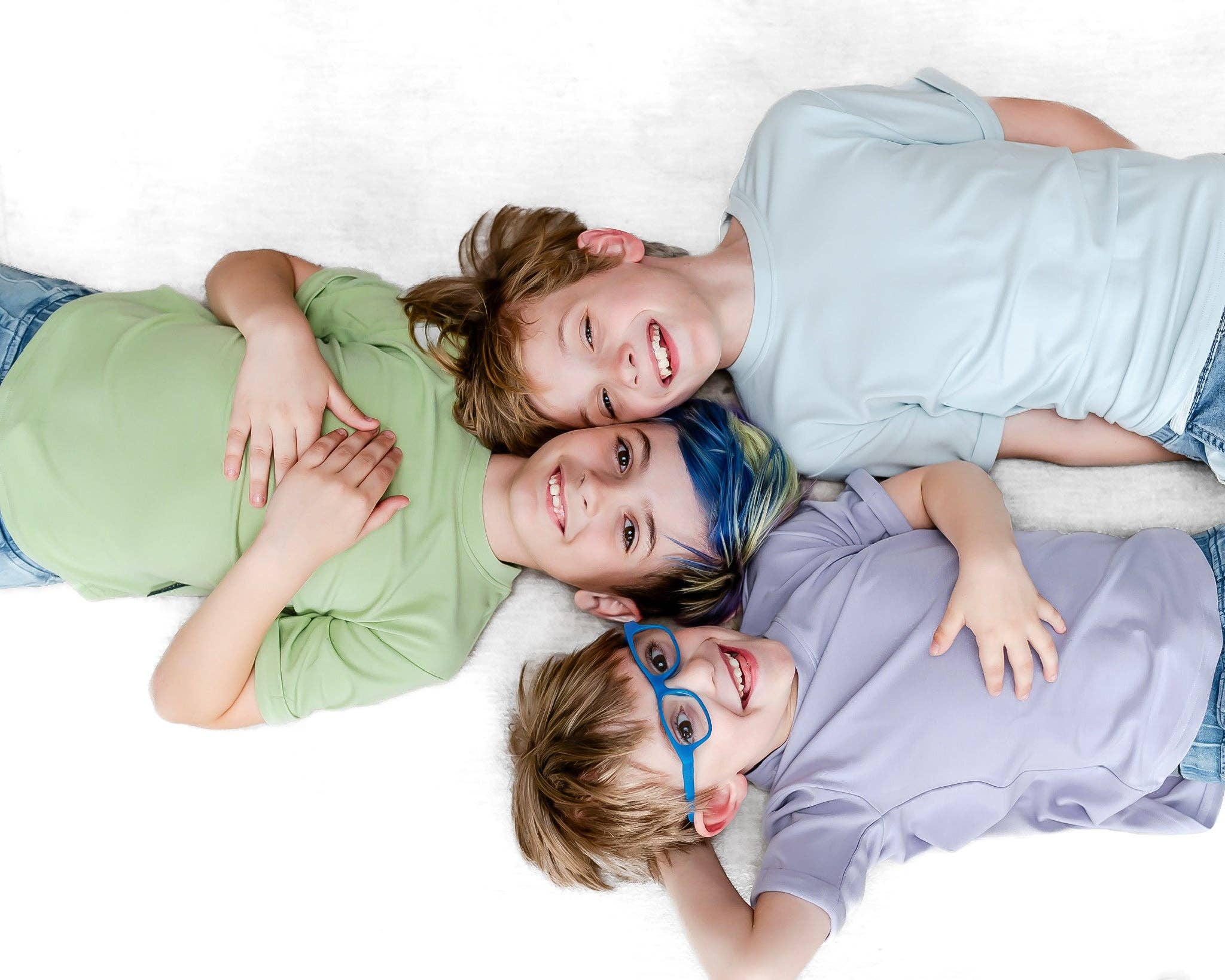 BAMBOO LUXE TEE - SKY