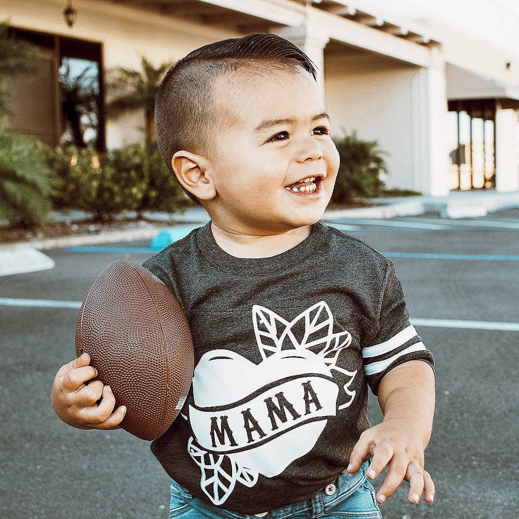 Mama Tattoo Heart - Toddler Tee, HEATHER GRAY