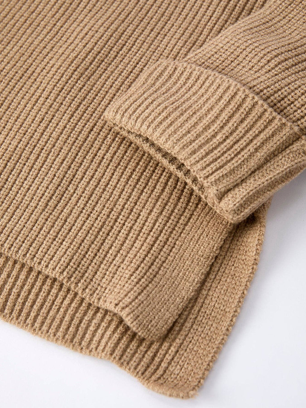 Fall Winter Outfit Knit Two-Piece Set for Girls,Brown